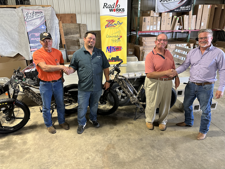Congratulations Ray Bertsch of Devils Lake & Terry Ambers of Harvey